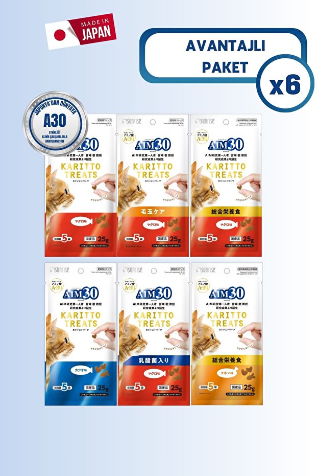 MULTİVİTAMİN 6'LI PAKET