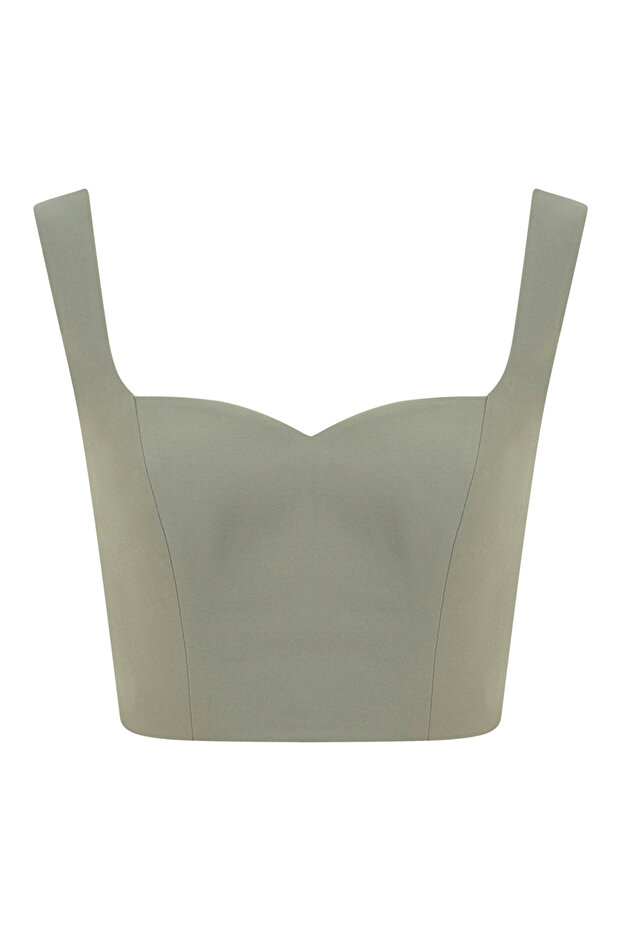 Askılı crop bluz - 3