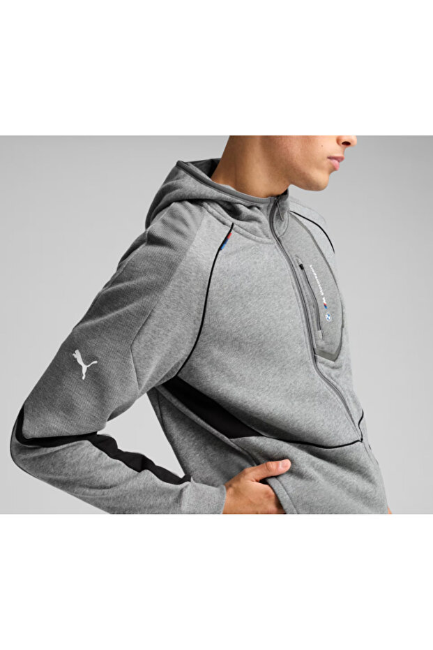 BMW MMS  HOODED SWEAT JACKET - 2