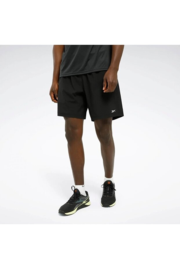 Workout Ready Woven Erkek Siyah Şort - 1