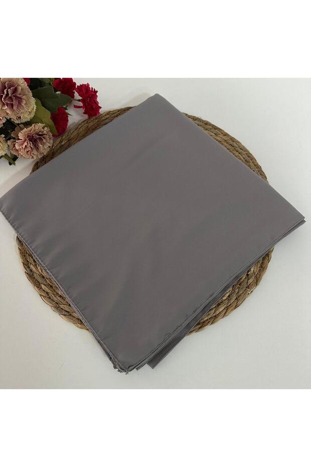 Medina Dark Grey Silk Scarf - Meb0203