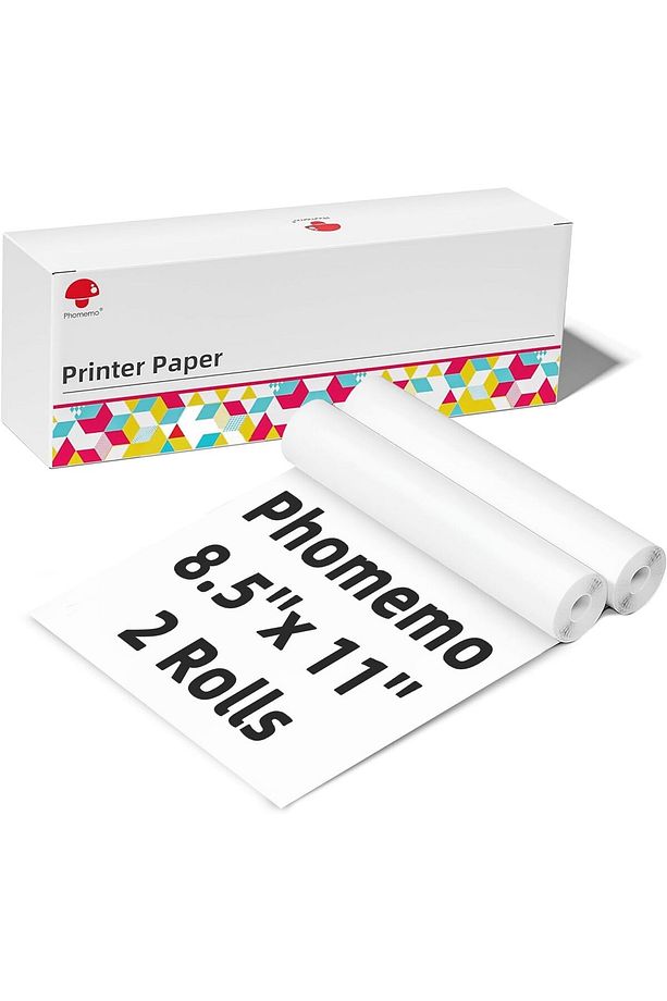 216mmx6,5mt Termal Kağıt, 2 Rulo 10 Yıl Dayanıklı M832 için Q22-RMSG10-LTRM8 - 1