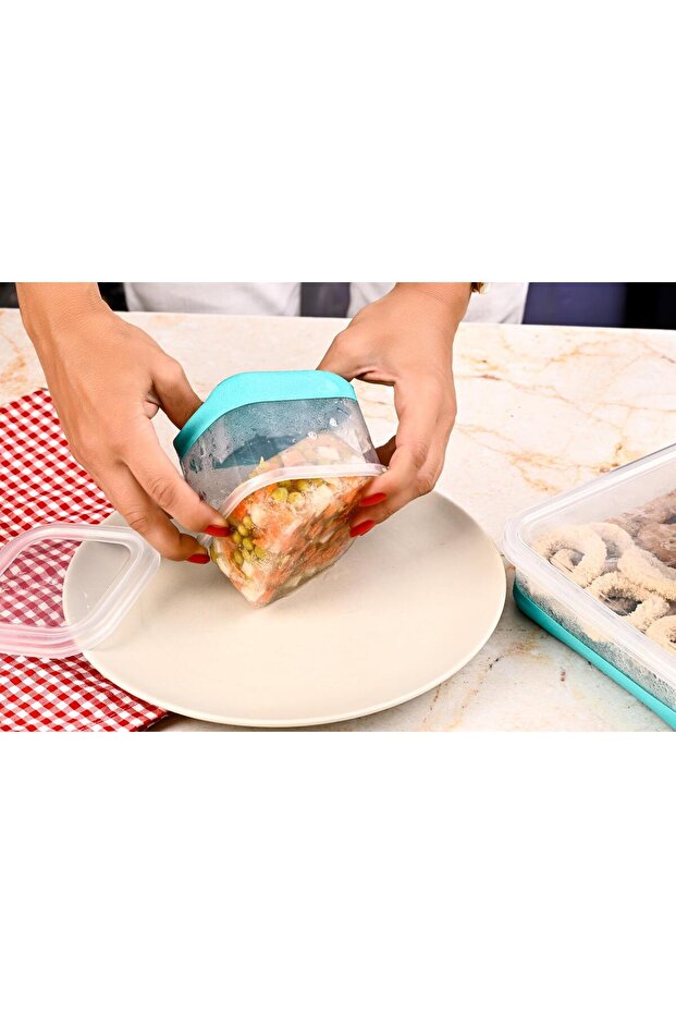 حاوية تخزين ديب فريزر 600 مل - 7