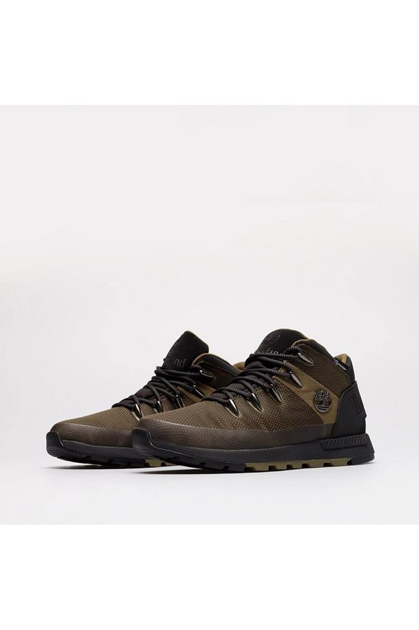 Sprint Trekker Mid Lace Up Waterproof Erkek Yeşil Bot - 3