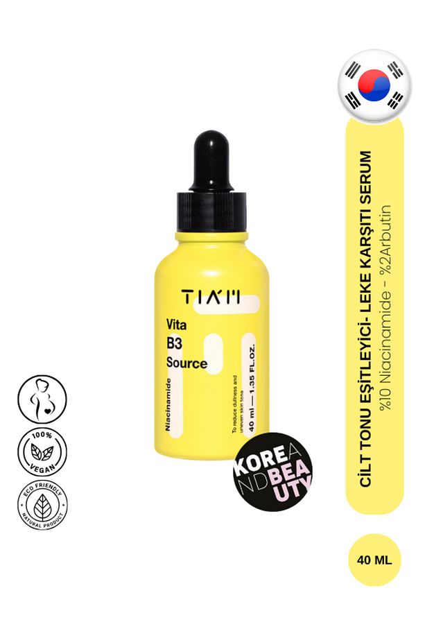 Vita B3 Source Serum 40ml | %10 Niacinamide Ve %2 Arbutin Leke Karşıtı Serum - 1