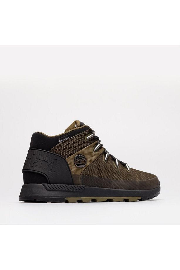 Sprint Trekker Mid Lace Up Waterproof Erkek Yeşil Bot - 4