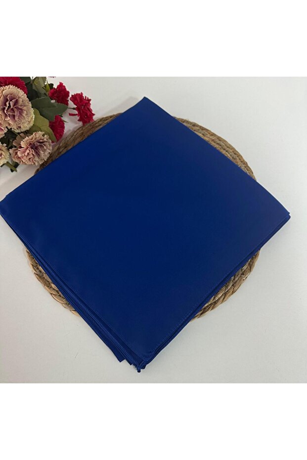 Medina Silk Cobalt Blue Scarf - Meb0202
