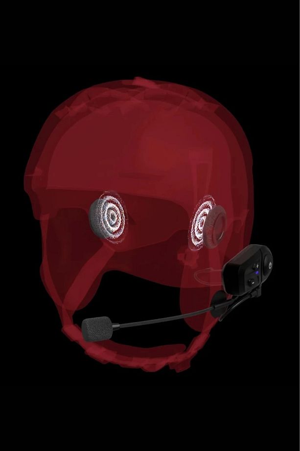 L1 Pro Motosiklet Kask Bluetooth 5.3 Kulaklık Mikrofon Seti Intercom - Interkom - 4