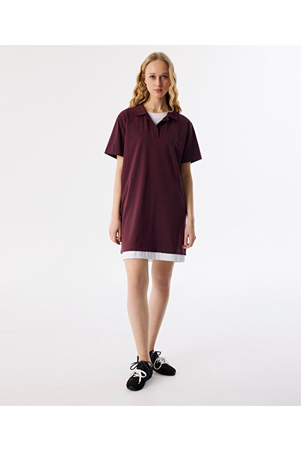 ÇİFT PARÇA GÖRÜNÜM ELBİSE - 2