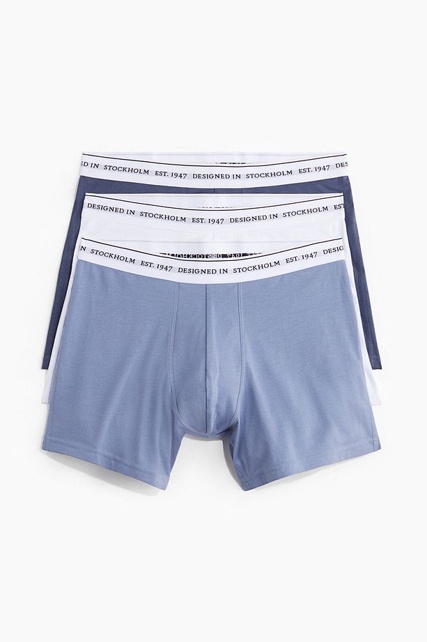 3’lü COOLMAX® Normal Paça Boxer Şort - 1