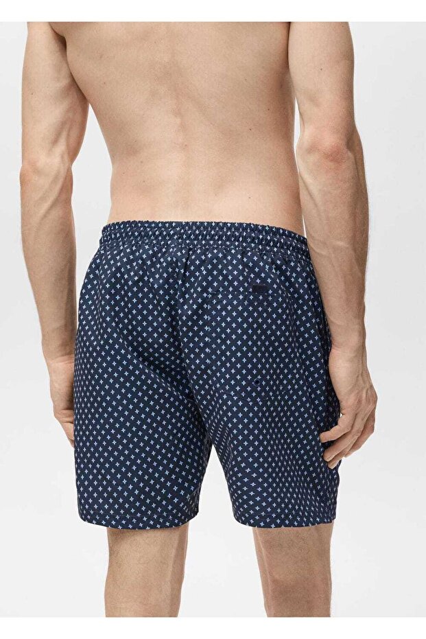 Geometrik desenli mayo - 7