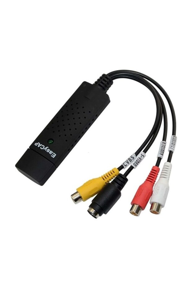 Easycap Usb Rca Capture Kamera Uydu Kayıt Kartı Chipli Android Destekli - 2