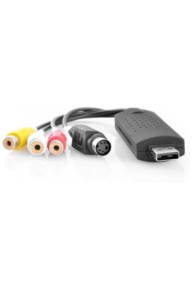 Easycap Usb Rca Capture Kamera Uydu Kayıt Kartı Chipli Android Destekli - 5