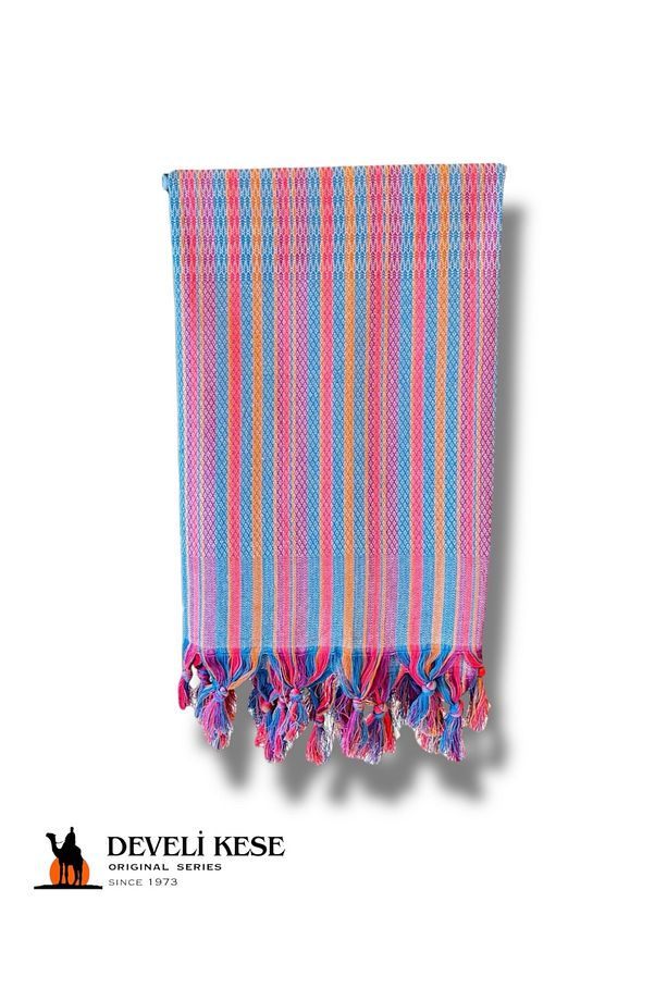 Bambu-Pamuk Banyo Plaj Peştemal 1 Adet Anatolia(Pembe) Develikese - 1