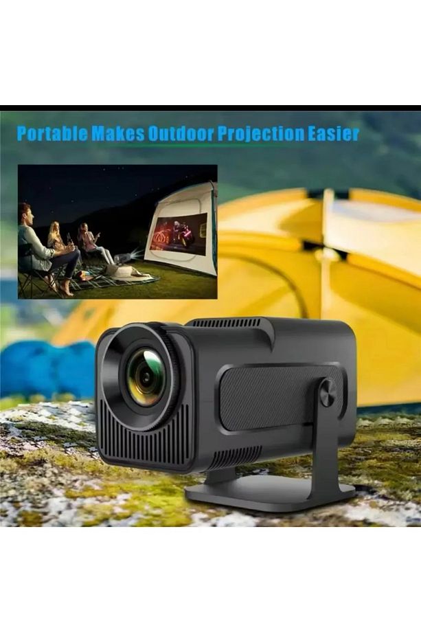 Taşınabilir Sinema Projektörü Ev Sineması Bluetooth Android iOS Akıllı Projeksiyon Gamepad OyunluPro - 7