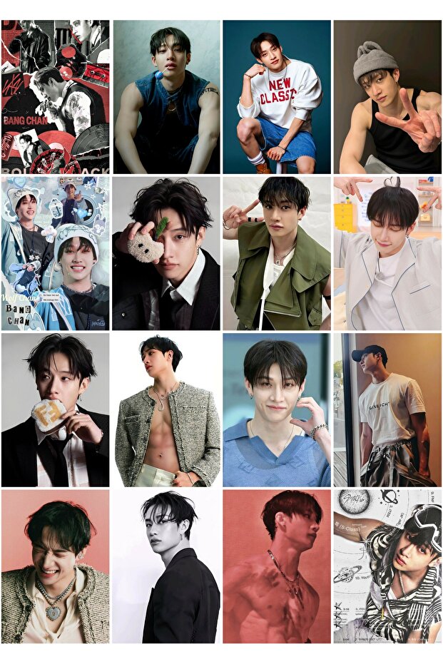 Bangchan Pattern Design 16' L Photocard Set