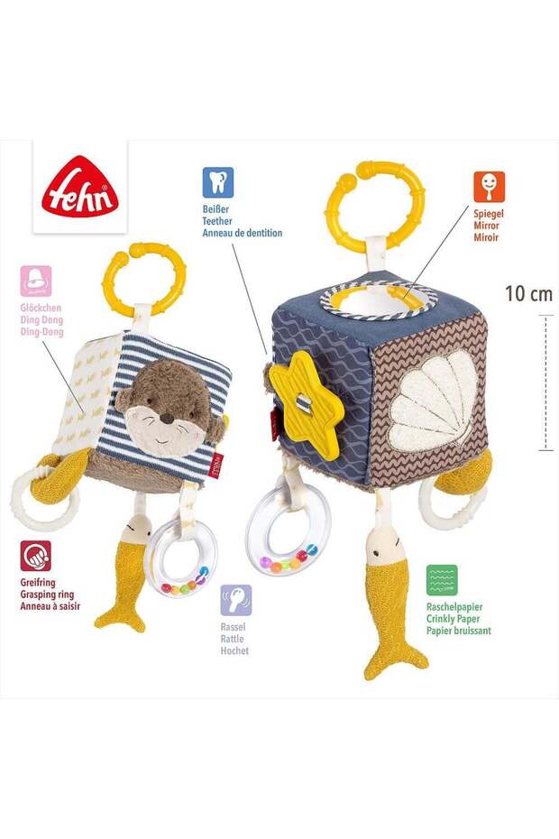 Plus Cube with Activities - Otter - 3