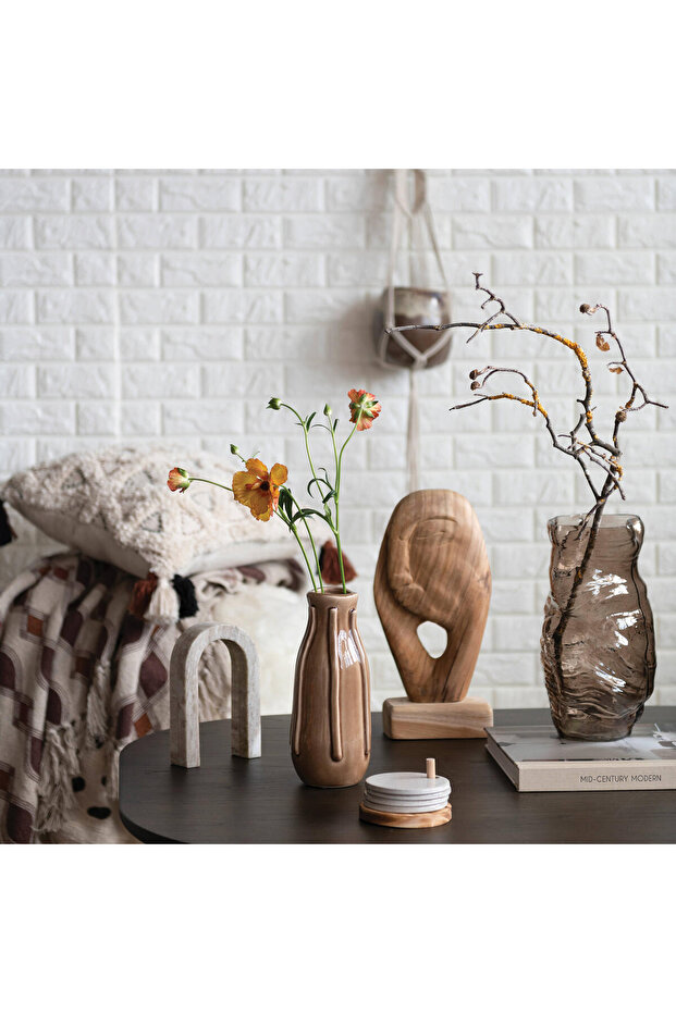 El Üflemeli Cam Vazo - 6