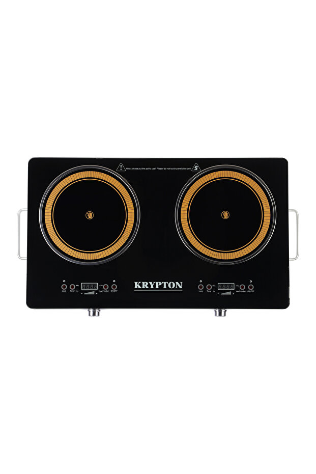 Double Infrared Cooker KNIC6428|3600W(1800+1800)|Adjustable Temperature|Touch& Knob Control