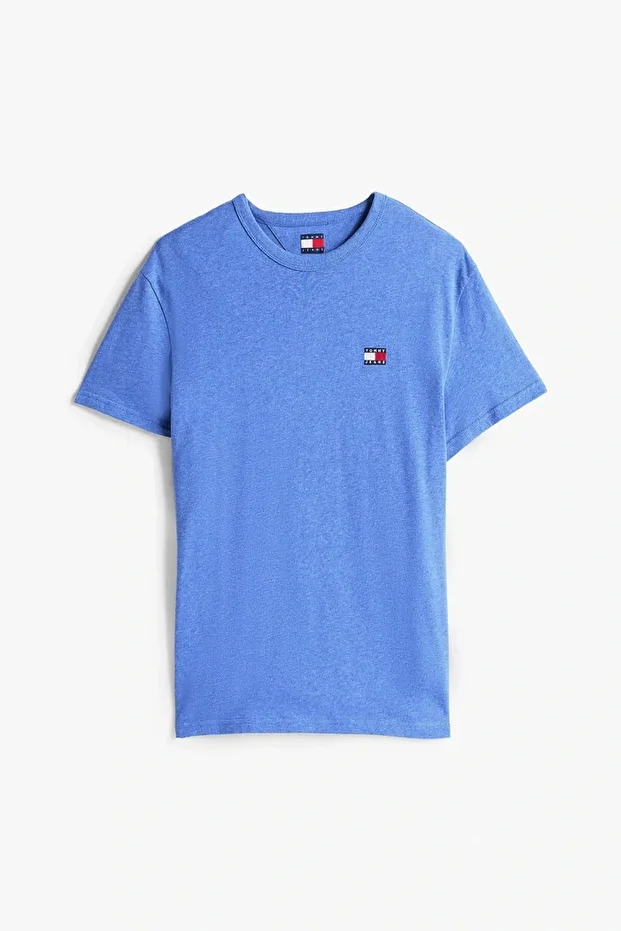Tommy Jeans TJM REG BADGE TEE EXT Erkek MAVİ T-shirt DM0DM20322DSF - 5