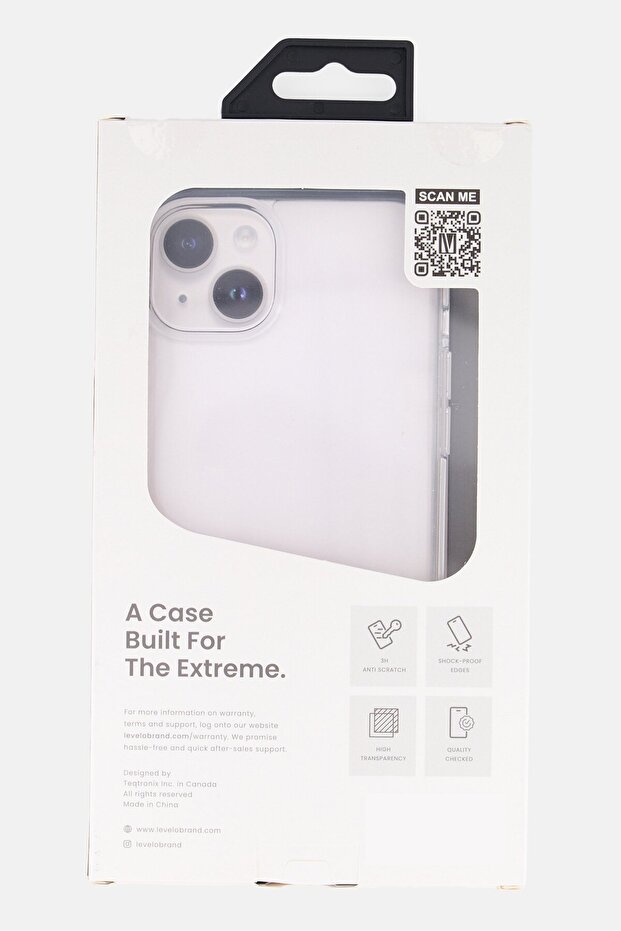 حافظة جوال 15 بلس سادة، شفافة - 1