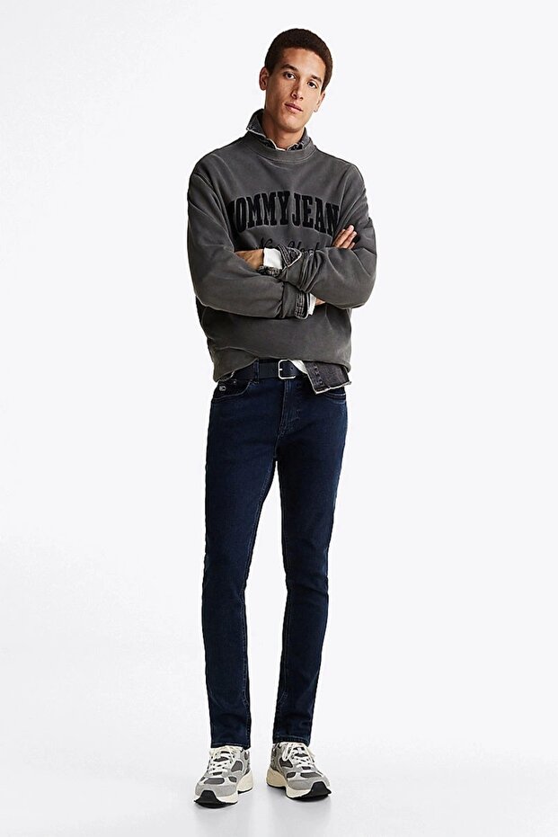 جينز رجالي من AUSTIN SLIM TPRD AI4269 طراز DM0DM210711BK