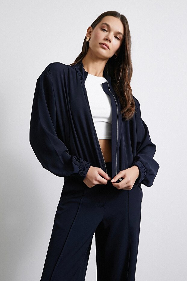 Bomber Ceket Lacivert - 2