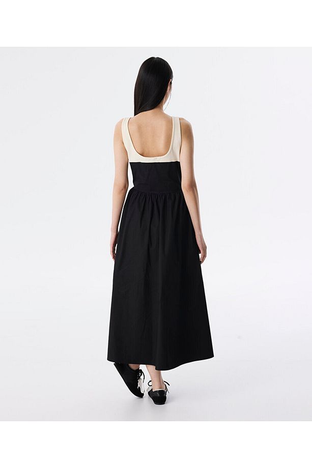 COLORBLOCK MİDİ ELBİSE - 7