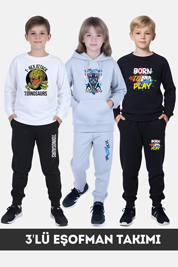 Jungle's Tracksuit Set Set of 3