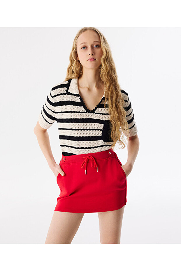 GROGREN ŞERİTLİ PENYE ETEK - 5