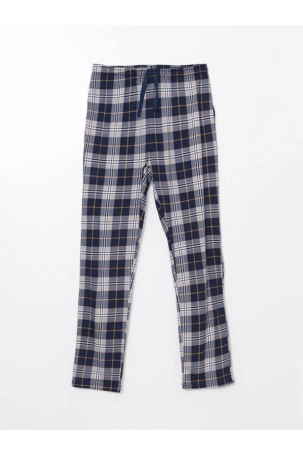 Lacivert Standart Kalıp Erkek Pijama Takımı - 6
