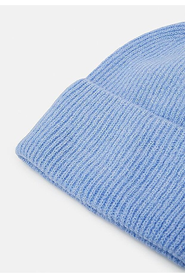 Unisex Fitilli Yumuşak Basic Bere - 2