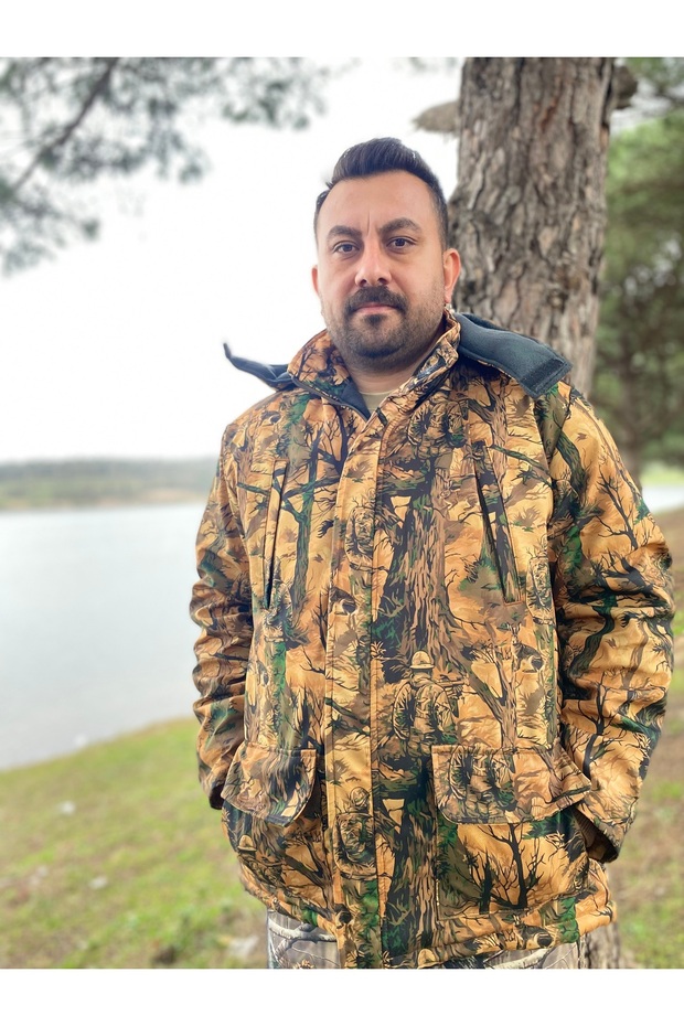 tavşan desen mont - 1