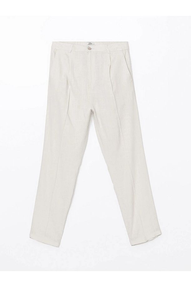 Basic  Standart Kalıp Erkek Chino Pantolon - 1