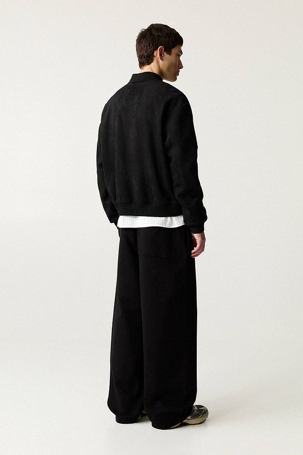 Suni süet bomber ceket - 4