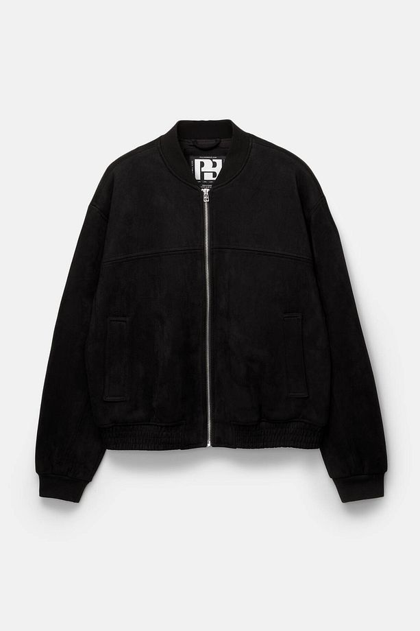 Suni süet bomber ceket - 6