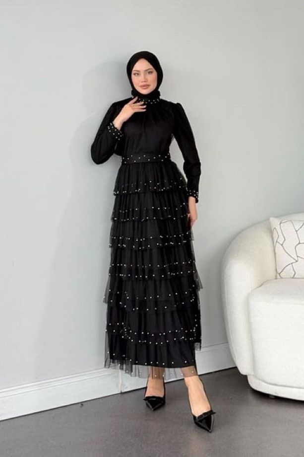 Eda Boncuklu Abiye - 1