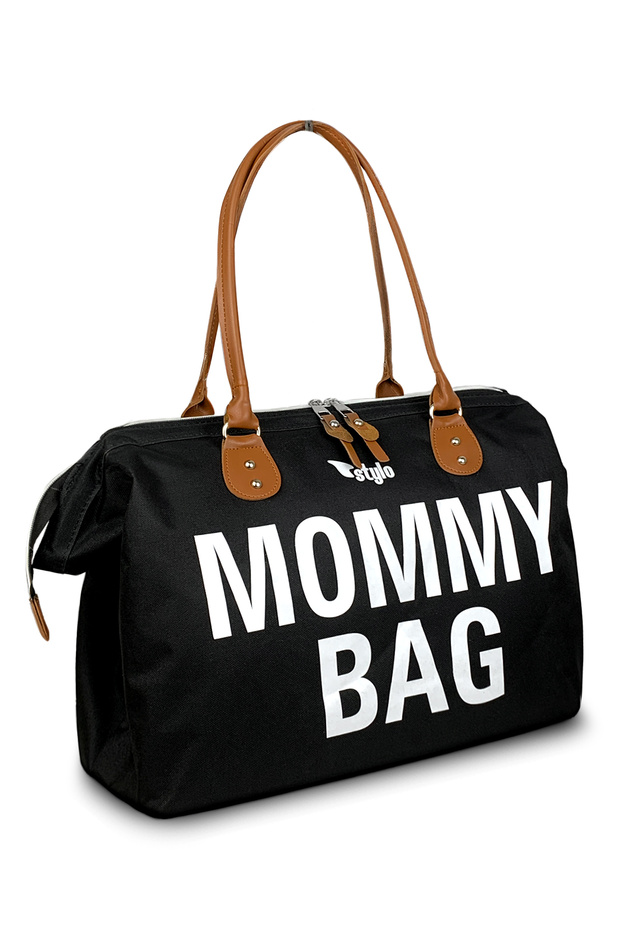 Mommy Bag Usa Anne Bebek Bakım Ve Kadın Çantası - Siyah - 4