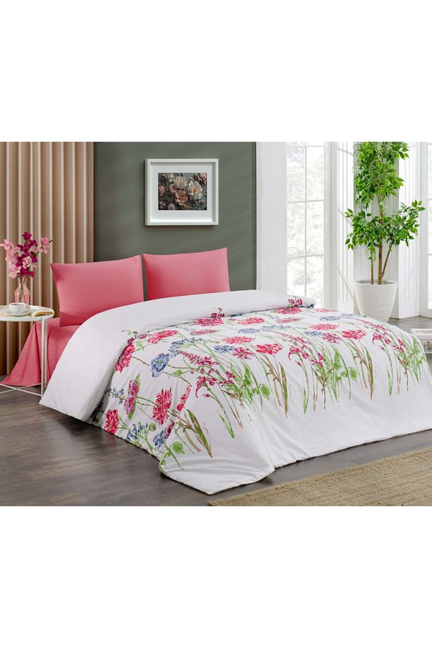Kristal Ranforce Tek Kişilik Nevresim Takımı Bloom - 1