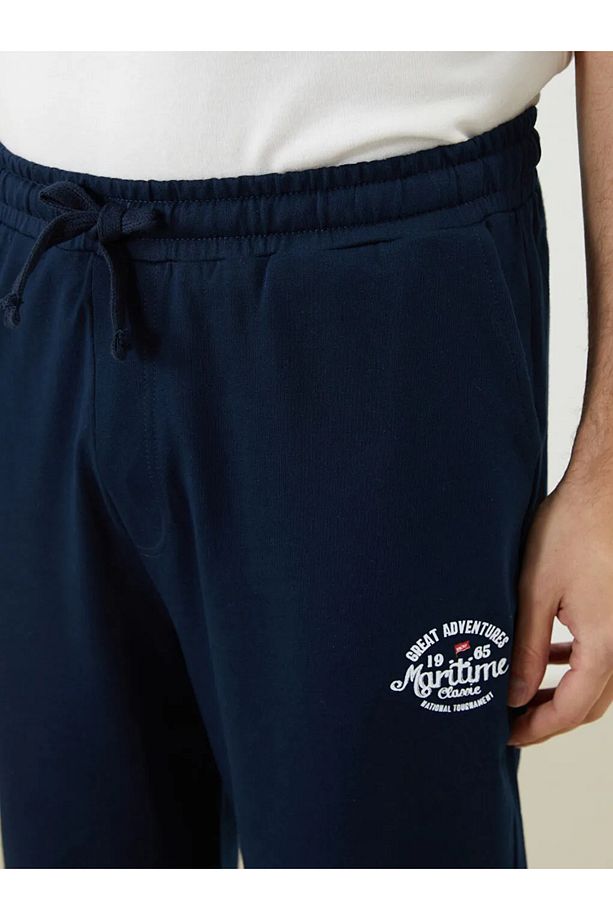 Standart Kalıp Erkek Pijama Alt Şort - 3