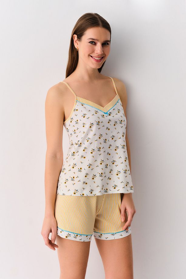 Cinzia Şort Pijama Takımı - 2
