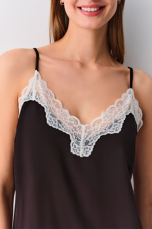 Monogram Şort Pijama Takımı - 2