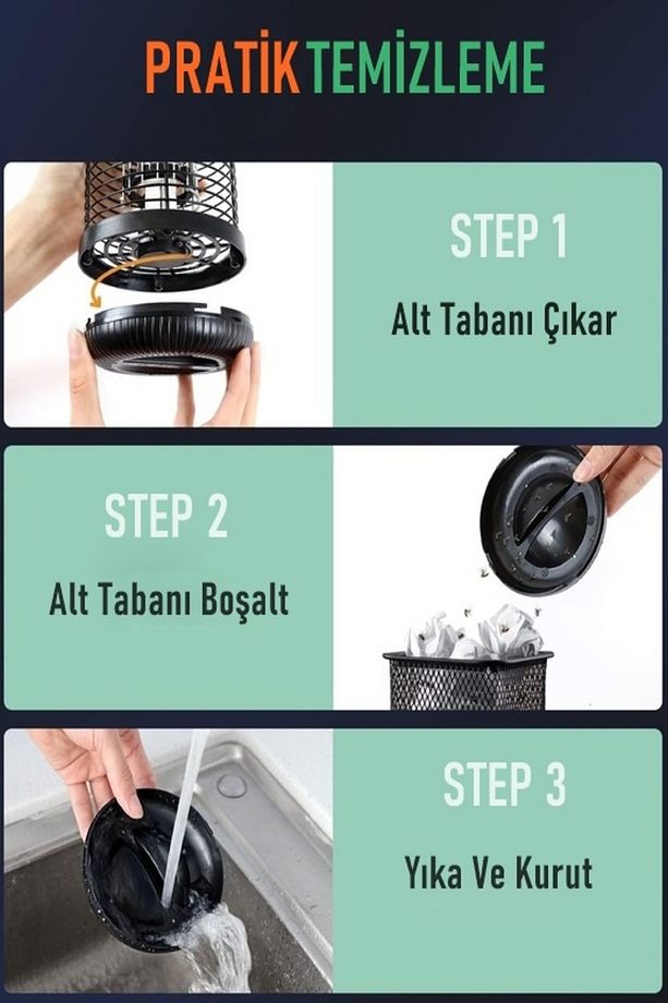 MO8C UV-LED İç Ve Dış Mekan Elektrikli Sinek Öldürücü Sivri Sinek Öldürücü Lamba - 5