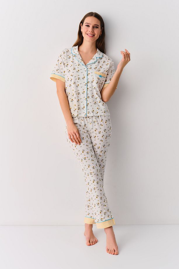 Cinzia Maskülen Pijama Takımı - 1
