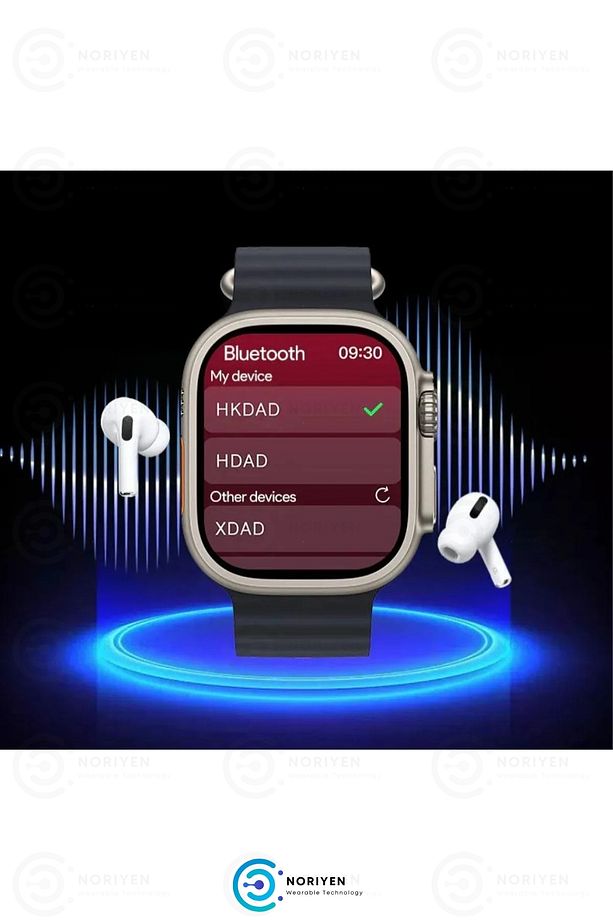 Yeni Nesil HK10 Ultra 3 Chat GPT Amoled HD Ekran Spor Sağlık Sensörlü iOS Android Uyumlu Akıllı Saat - 7