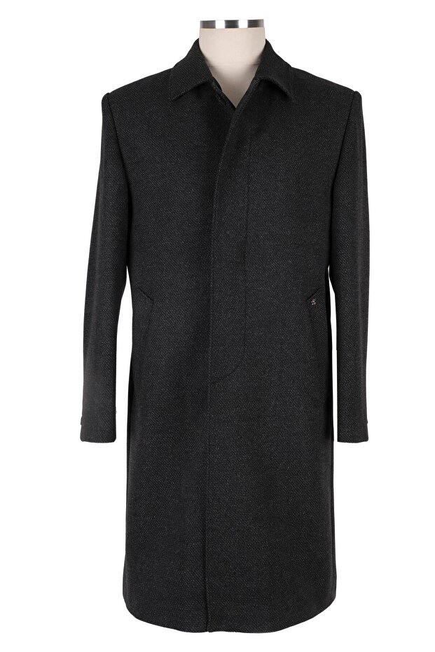 Yün Klasik Palto - 1