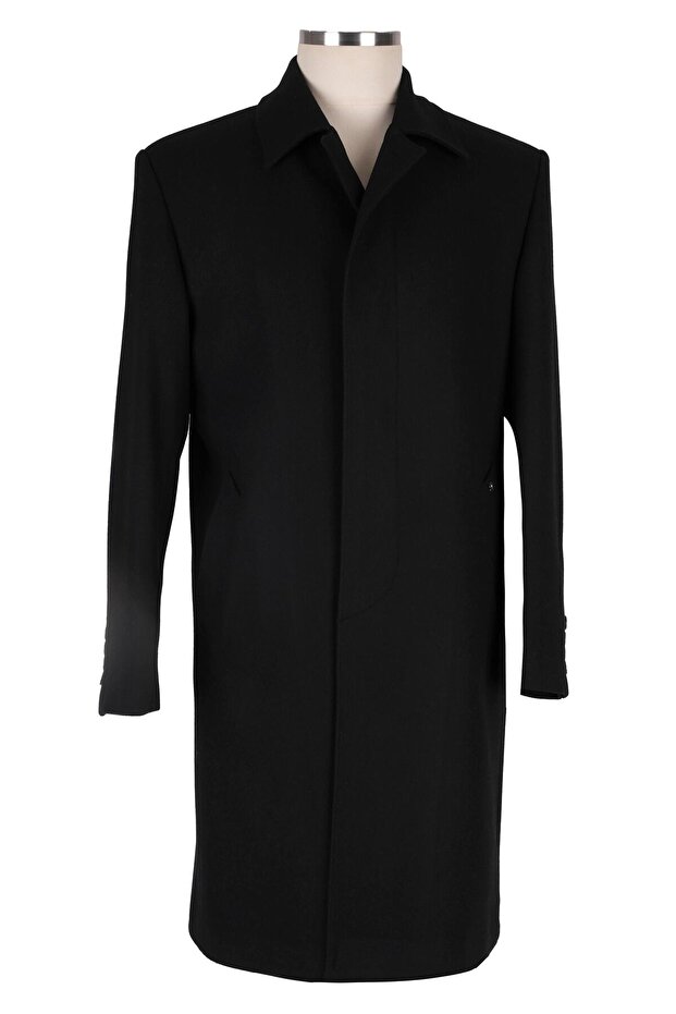 Yün Klasik Palto - 1