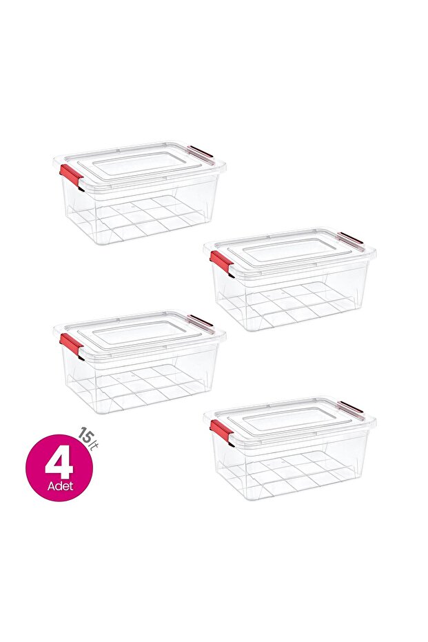 4'lü Set Smart Box 15 Lt - 3