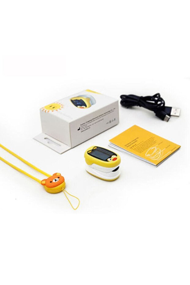 Çocuk Pulse Oksimetre Parmak Tip Şarj Edilebilir - 2