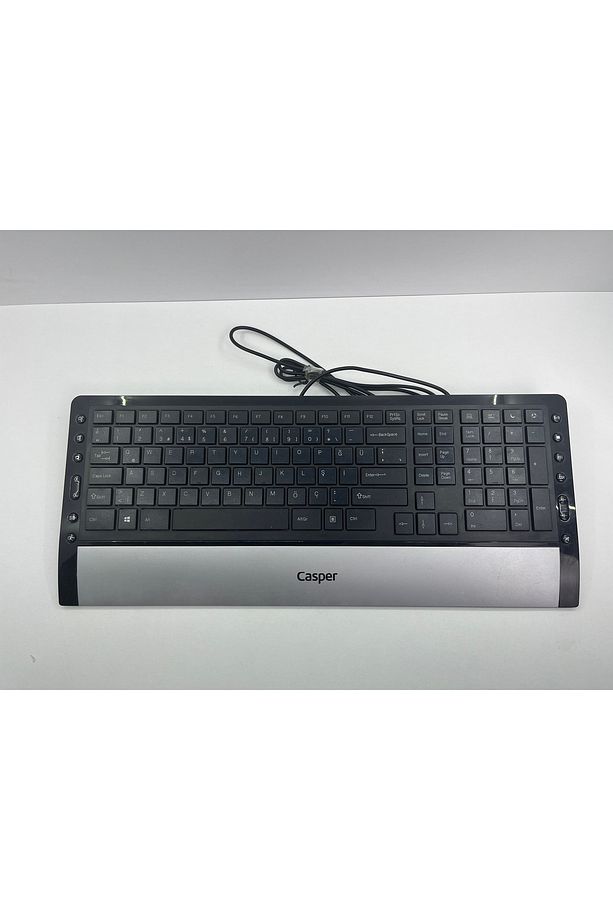 K1900 USB Kablolu Siyah Multimedya Klavye - 2